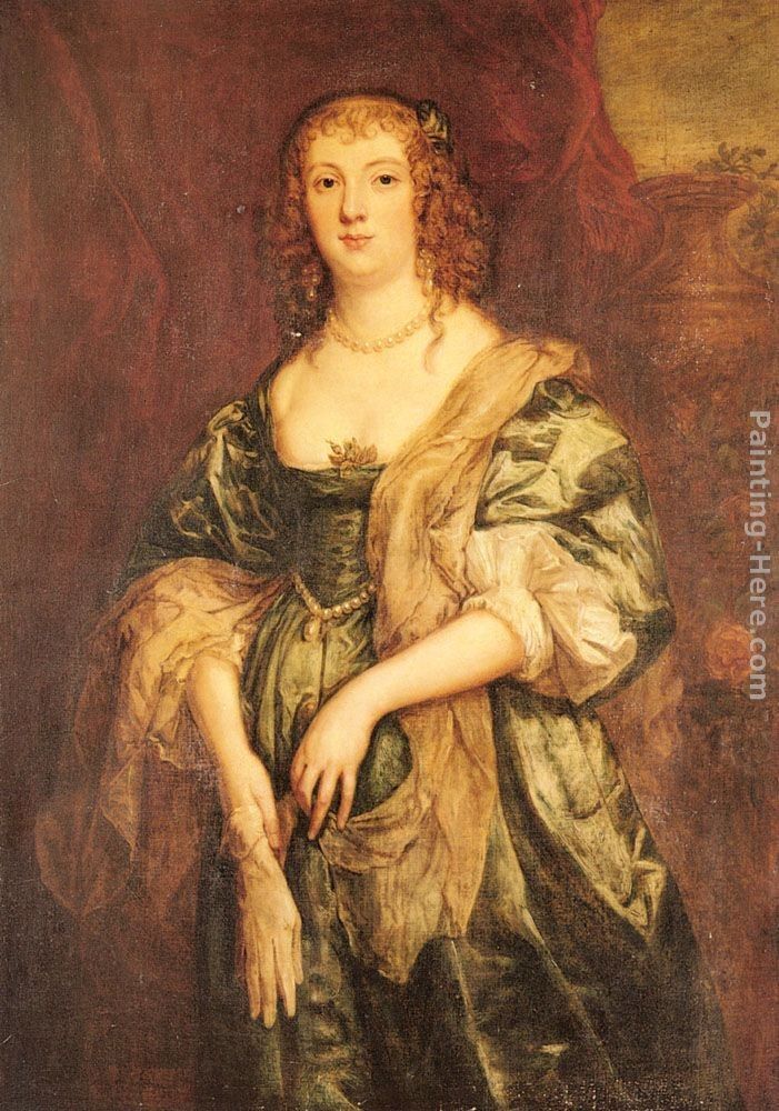 Sir Antony van Dyck Portrait of Anne Carr, Countess of Bedford (1615-1684)